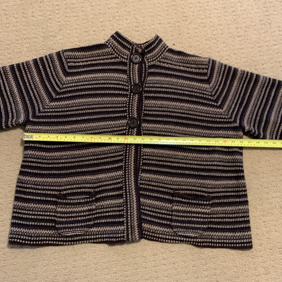 Croft & Barrow kimono sleeve, open front sweater - Picture 11 of 13